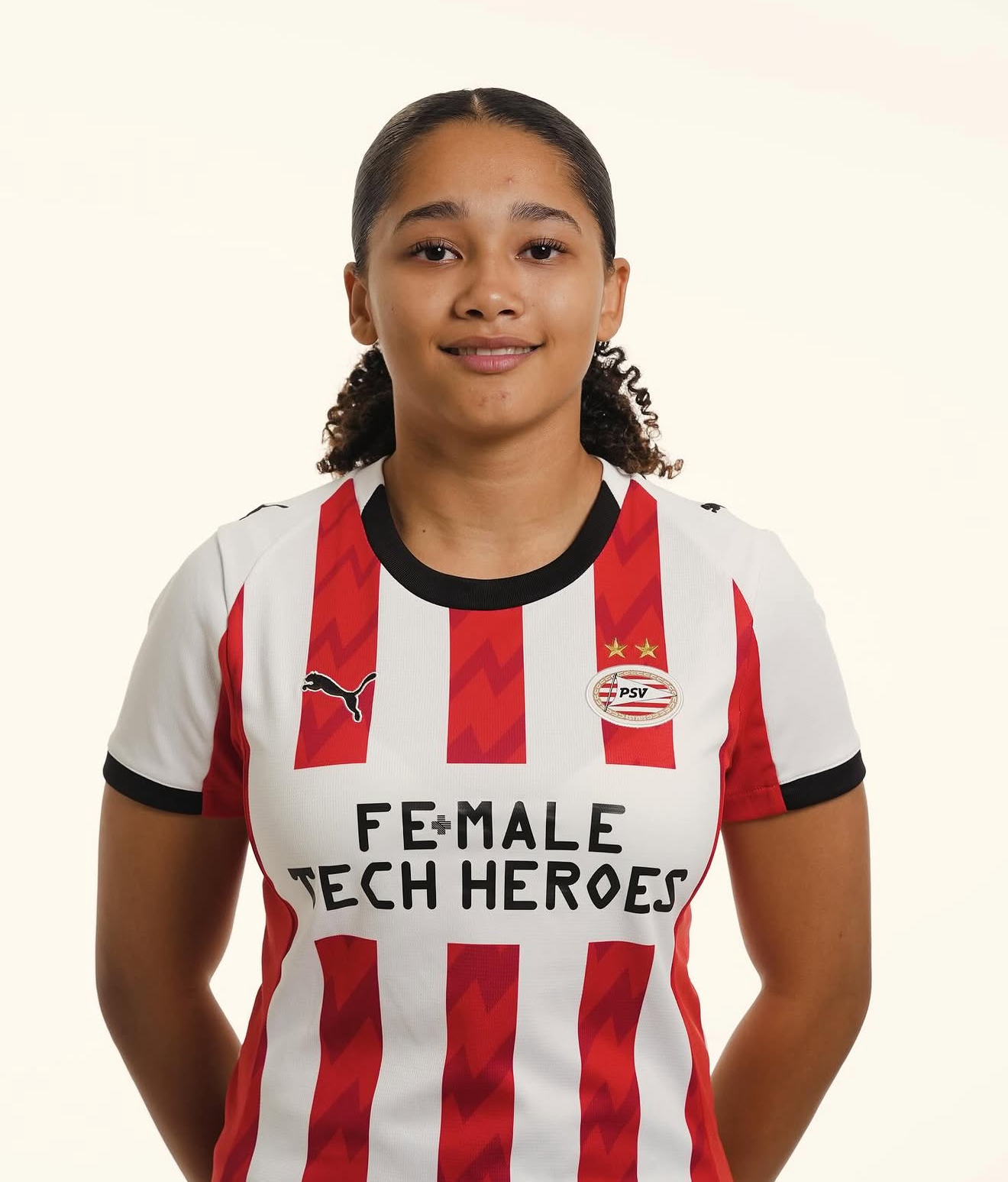 Roxy de Ruiter nu, spelend bij PSV